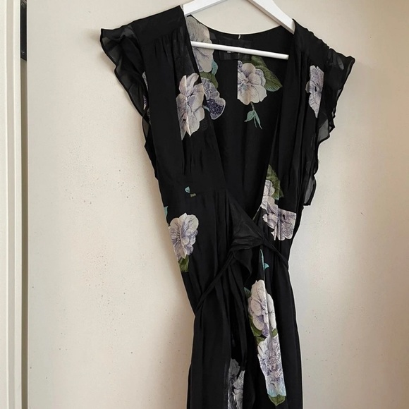 Reformation Floral Print Midi Dress - Picture 5 of 7